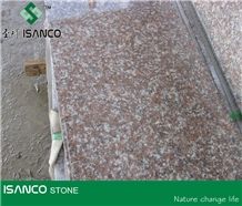 China Gutian Granite Stair Treads Peach Blossom Red Granite Staircase Peach Purse Granite G687 Granite Steps Taohua Red Granite Stair Riser Peach Flower Red Granite Stair Threshold Cheap Red Granite