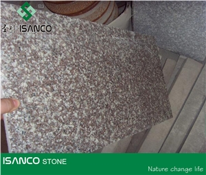 China Original G664 Granite Slabs Luoyuan Bainbrook Brown Granite Tiles Luoyuan Red Granite Wall Tiles Purple Pearl Granite Floor Tiles Misty Brown Granite Pattern Luoyuan Violet Granite Ruby Red