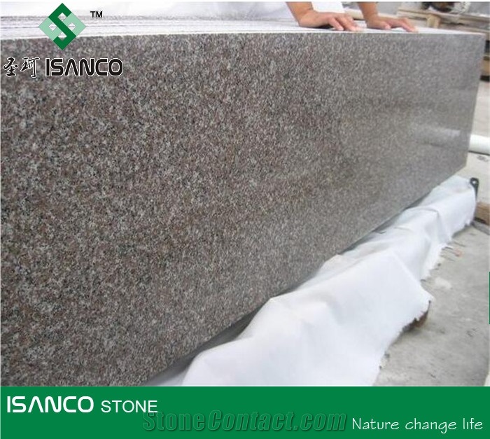 China Original G664 Granite Slabs Luoyuan Bainbrook Brown Granite Tiles Luoyuan Red Granite Wall Tiles Purple Pearl Granite Floor Tiles Misty Brown Granite Pattern Luoyuan Violet Granite Ruby Red