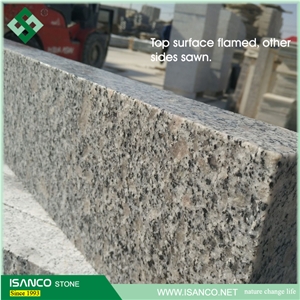 China Zhaoyuan Granite Window Surround Zhaoyuan Pearl Granite Door Frame Pearl White Granite Door Surround G383 Granite Window Frame Peral Flower Granite Window Sills Light Grey Granite