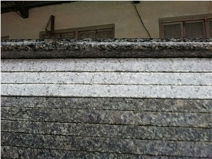 Dark Grey Color Good Quality G654 Polished Surface Finishing Granite Steps, Risers