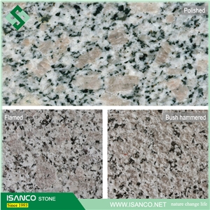 G383 Granite Flamed Kerbstones Customized Variegated Granite Kerb Stone Paradies Pearl Granite Curbstone Pearl Flower Granite Side Stone Light Gray Granite Road Stone Zhaoyuan Granite Cheap Prices