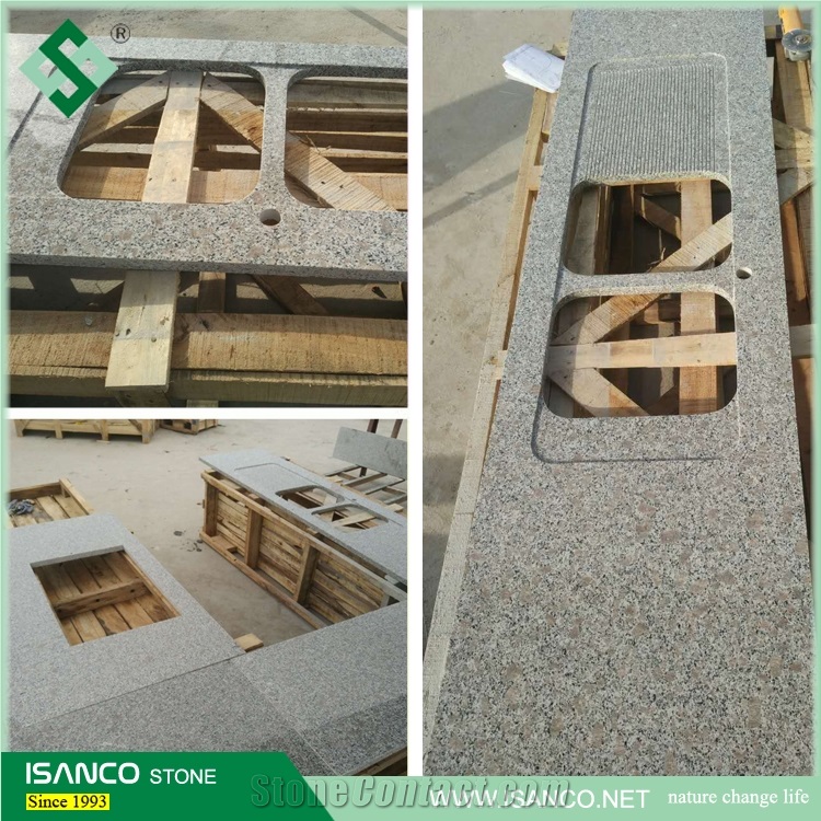 G383 Granite Flamed Kerbstones Customized Variegated Granite Kerb Stone Paradies Pearl Granite Curbstone Pearl Flower Granite Side Stone Light Gray Granite Road Stone Zhaoyuan Granite Cheap Prices