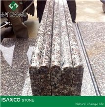 Luoyuan Red Granite Deck Stair High Polished Copper Brown Granite Staircase Majestic Mauve Granite Stair Riser Tea Brown Granite Stair Treads Vibrant Rose Granite Stair Threshold Sunset Granite Stone