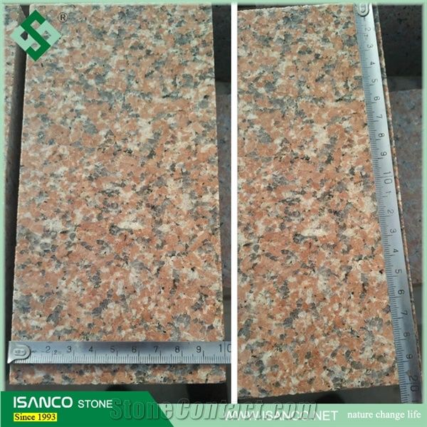 Shandong Shidao Red Granite Garden Stepping Pavements G386 Granite Driveway Paving Stone Shidao Hong Granite Paving Sets Island Red Granite Walkway Pavers Isola Red Granite Patio Pavers Stone Island