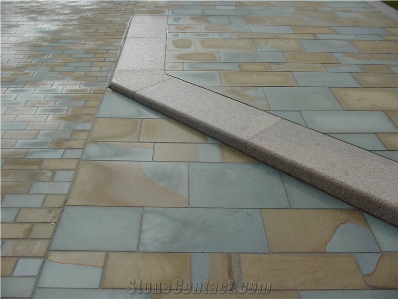 Double Color Sandstone Blind Stone Pavers
