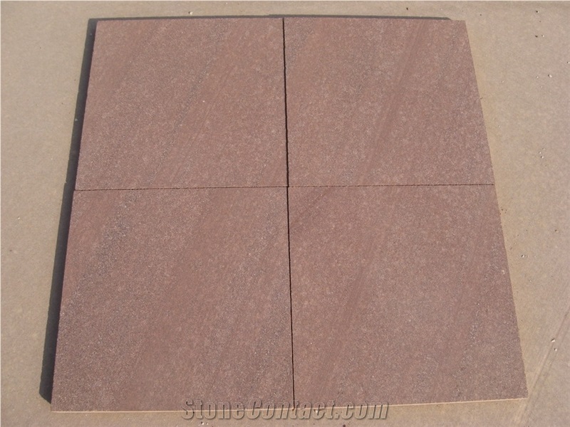 Red Sandstone Slabs & Tiles
