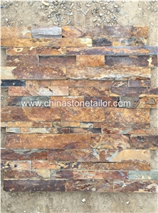 China Rusty Slate Rock Face Veneer Panel, Rock Face Slate Pannel Cultured Stone China Rusty Slate Rock Face Veneer Panel, Rock Face Slate Pannel Cultured Stone
