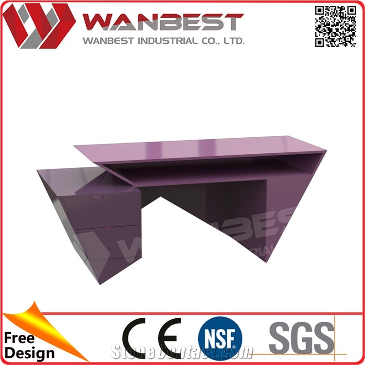 Beauty Salon Reception Desk Special Design Office Desk Laptop Computer Lap Desk
