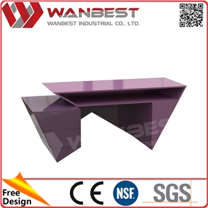 Beauty Salon Reception Desk Special Design Office Desk Laptop Computer Lap Desk