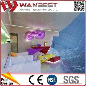 Beauty Salon Reception Desk Special Design Office Desk Laptop Computer Lap Desk