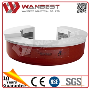 High Quality Solid Surface Reception Desk Front Reception Counter
