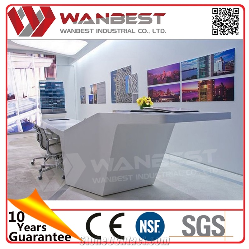 Hot Selling Big Manger Office Desk Design White High Gloss Utive Office Desk