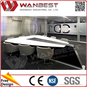 Luxury Furniture Conference Room Stone Conference Table
