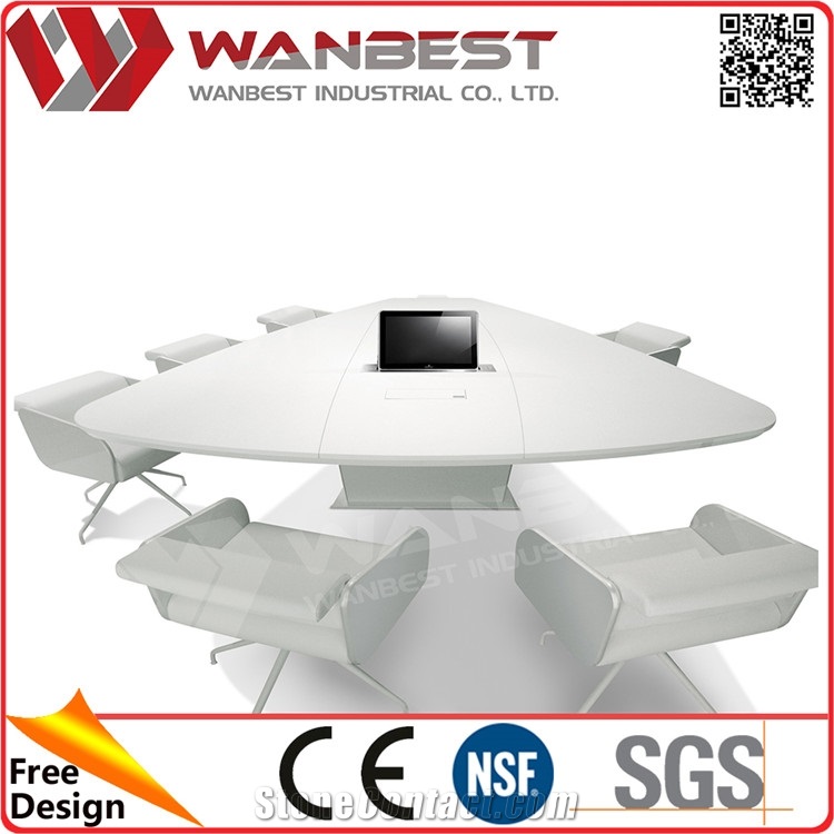 Luxury Furniture Conference Room Stone Conference Table