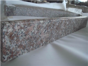 Building Stone Chinese G687/Peach Red/Peach Blossom/Peach Purse Granite Skirting Boarding(Own Factory,Good Price,High Quality) Building Stone Chinese G687/Peach Red/Peach Blossom/Peach Purse Granite Skirting Boarding(Own Factory,Good Price,High Quality)