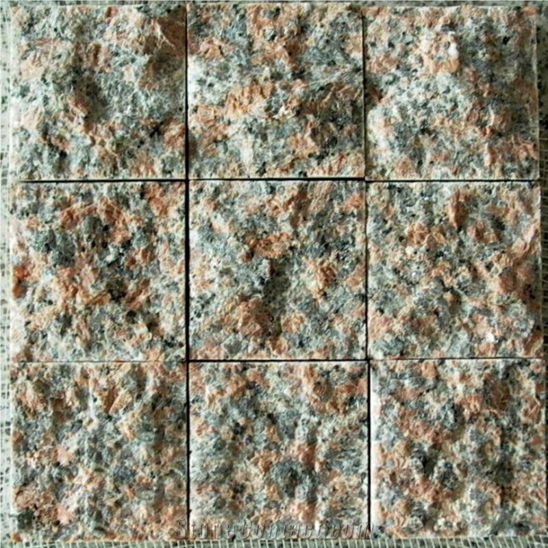 Cheapest Price High Quality Chinese G562/Maple Leaf Red/Maple Leaves/Capao Bonito/Samkie Red/Zarkie Red Granite Cube Stone & Paving Stone & Pavers,Own Factory Direct for Wholesale