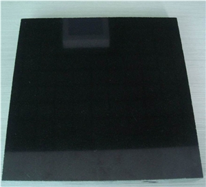 Cheapest Price High Quality Chinese Polished Mongolia Black/Ebony Black/Nero Mongolia/Neimeng Black Basalt Tiles & Slabs & Cut-To-Size for Floor Covering and Wall Cladding,Own Factory Direct Sale