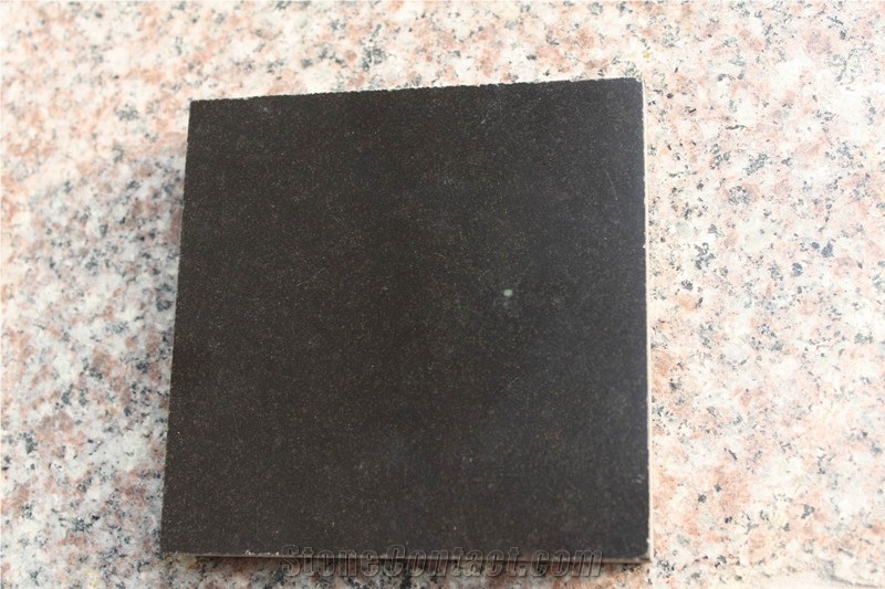 Cheapest Price High Quality Chinese Polished Mongolia Black/Ebony Black/Nero Mongolia/Neimeng Black Basalt Tiles & Slabs & Cut-To-Size for Floor Covering and Wall Cladding,Own Factory Direct Sale