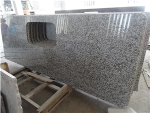 Cheapest Price,High Quality,Own Factory G439/China Bianco Sardo/Big White Flower/Puning White Granite Kitchen Countertops/Bar Tops/Worktops/Island Tops/Desk Tops/Bench Tops