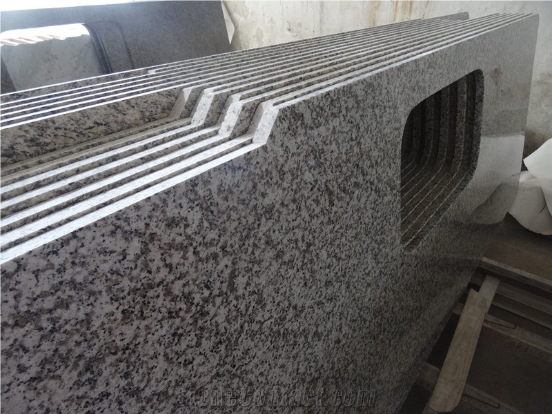 Cheapest Price,High Quality,Own Factory G439/China Bianco Sardo/Big White Flower/Puning White Granite Kitchen Countertops/Bar Tops/Worktops/Island Tops/Desk Tops/Bench Tops