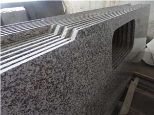 Cheapest Price,High Quality,Own Factory G439/China Bianco Sardo/Big White Flower/Puning White Granite Kitchen Countertops/Bar Tops/Worktops/Island Tops/Desk Tops/Bench Tops