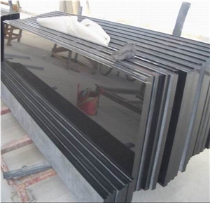Own Factory Chinese Shanxi Black/Absolute Black Granite Kitchen Countertops/Bench Tops/Bar Top/Worktops/Island Tops/Desk Tops for Project/Hotel/House