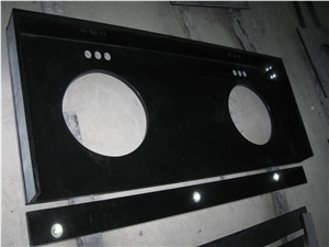 Own Factory Chinese Shanxi Black/Absolute Black Granite Vanity Tops and Bath Tops for Project/Hotel/House Own Factory Chinese Shanxi Black/Absolute Black Granite Vanity Tops and Bath Tops for Project/Hotel/House
