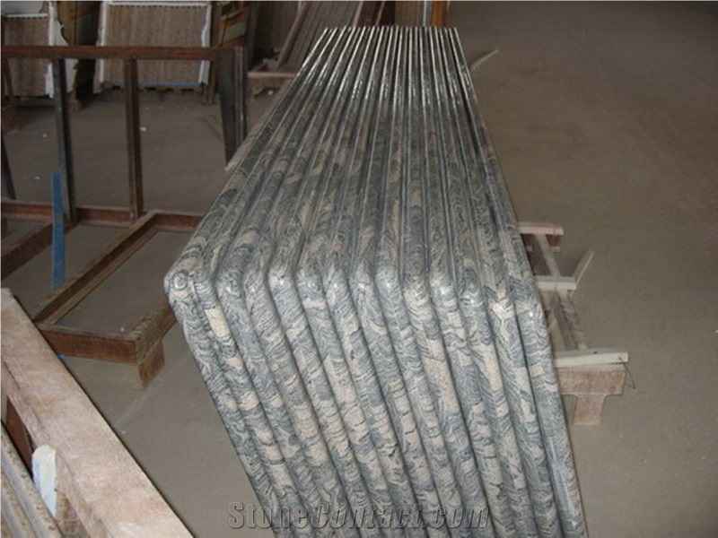 Own Factory Good Price China Juparana/Water Wave/Multicolor Grain/Symphony Ash/China Juparana Grey/China Juparana Pink Granite Kitchen Countertop/Bench Tops/Bar Top/Worktops/Island Tops/Desk Tops