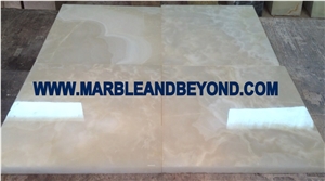 Natural Pakistan Polished White Onyx Stone Slabs & Tiles for Bar Top or Lighting Tops and Back Ground