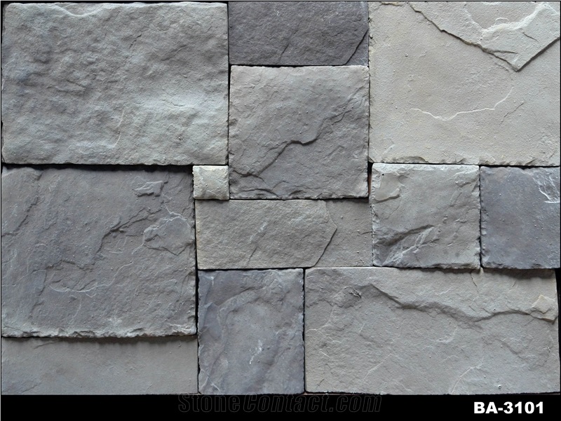 Solid Surface Culture Stone Wall Panels for Wall Decor