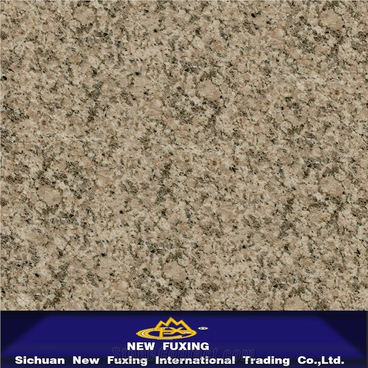 Hjz Light Brown Granite Slabs and Tiles Polished