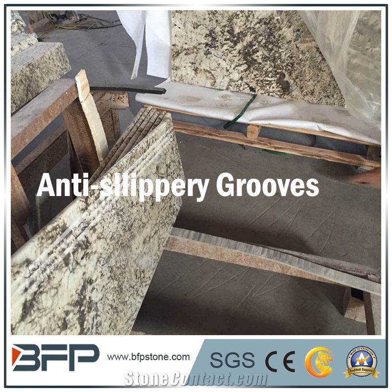 Beautiful Natural Granite Stairs/Step&Risers/Tread&Riser for Hourse Decoration