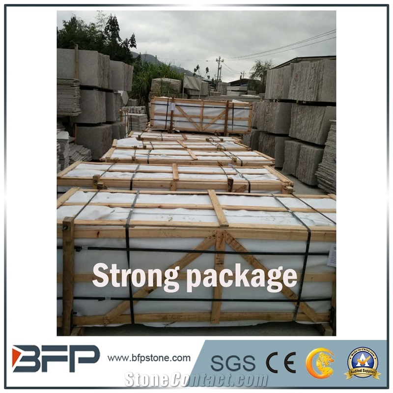 G664 Granite Slabs, Luna Pearl Granite Slabs, Luoyuan Bianbrook Brown, Black Spots Brown Granite, Copper Brown, Fu Rose Granite Slabs/Half Slabs for Kitchen Countertop