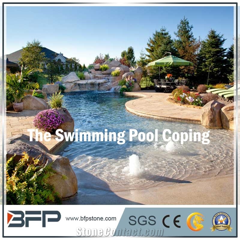 G682 Yellow Granite, Chinese Rusty Granite for Swimming Pool Paving and Coping