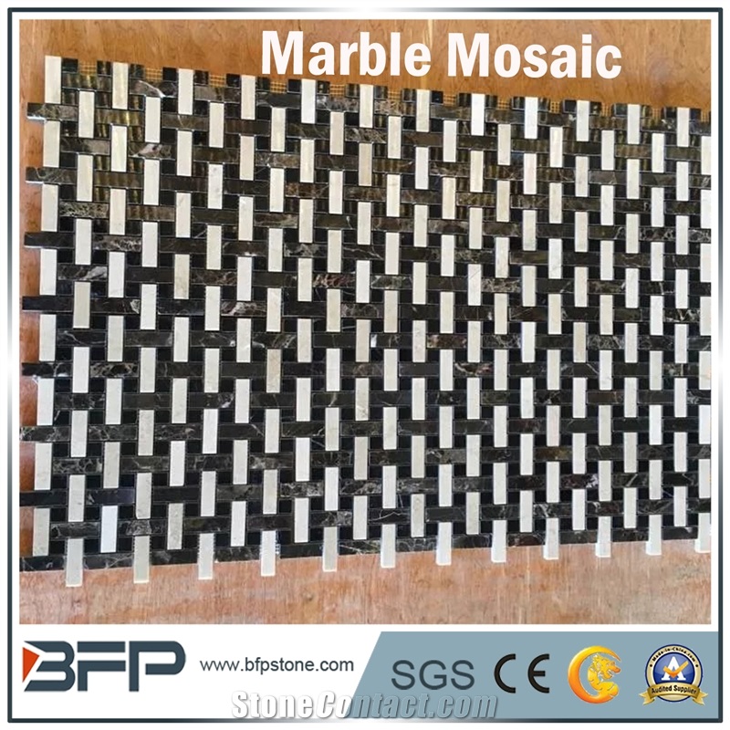 Marble Mosaic, Marble Pattern, Mosaic Border, Carrara White Mosaic, Round Shape White Mosaic