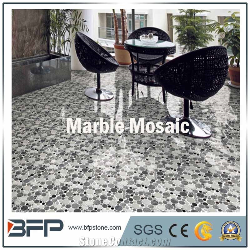 Marble Mosaic, Polished Mosaic, Mosaic Tile, Wall Mosaic