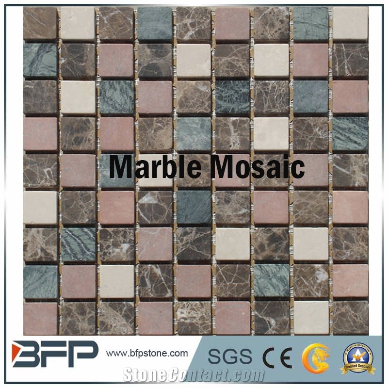 Marble Mosaic, Polished Mosaic, Mosaic Tile, Wall Mosaic