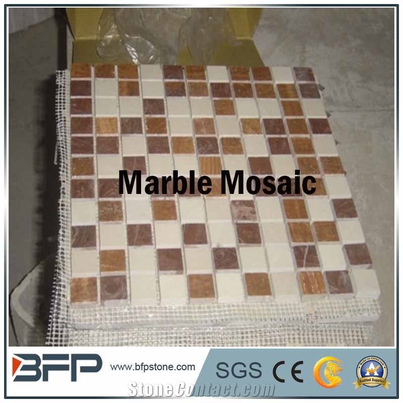 Marble Mosaic, Polished Mosaic, Mosaic Tile, Wall Mosaic
