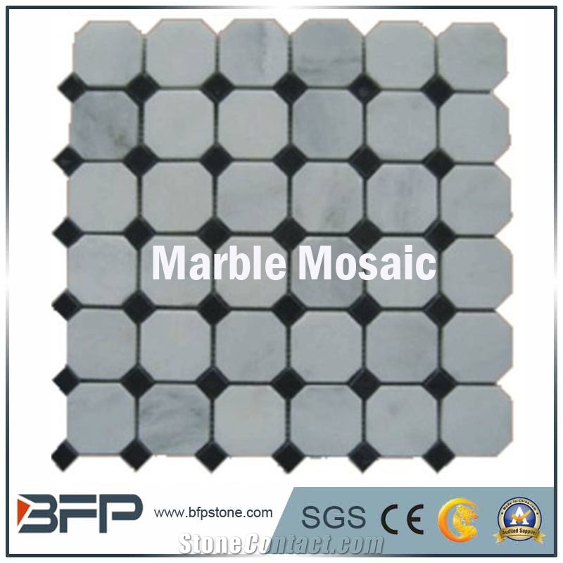 Marble Mosaics, Mosaic Pattern, Mosaic Tile, Polished Mosaic