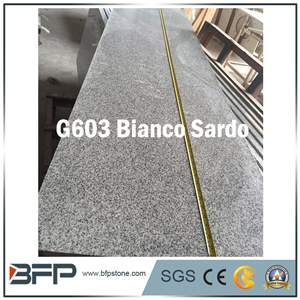 Popular Countertop G603 Bianco Sardo Grey Kitchen Counter Top Polished Countertop