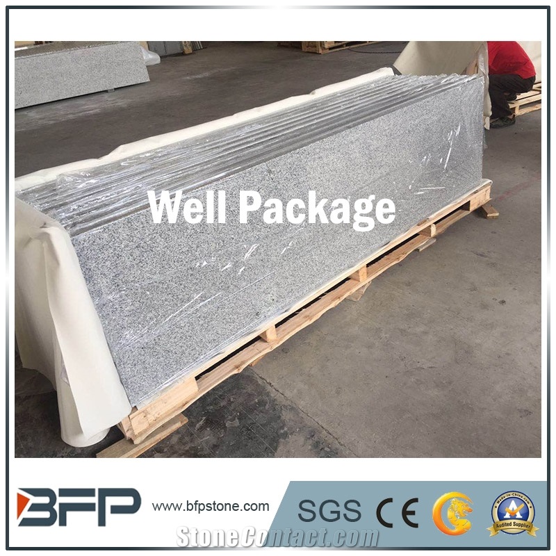 Popular Countertop G603 Bianco Sardo Grey Kitchen Counter Top Polished Countertop