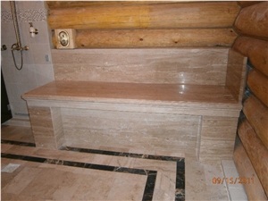 Daino Venato Small Bathroom Design