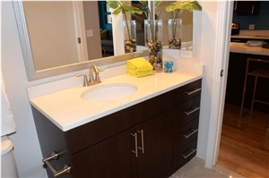 Quartz Master Bathroom Countertop