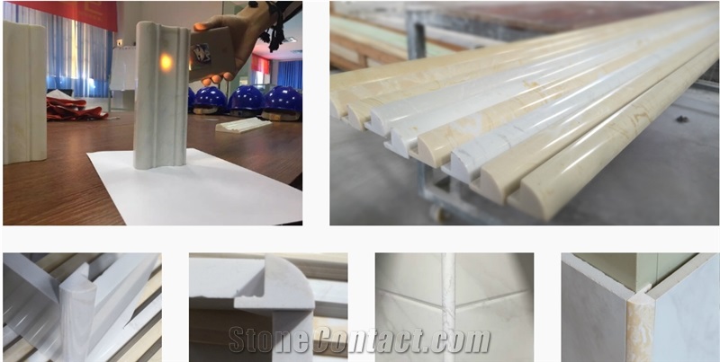 Fullbody Artificial Stone Ceramic Tile Trim
