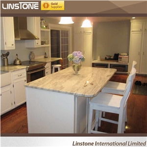 High Quality European Style White Granite Kitchen Countertop, Kitchen Island Tops