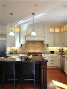 Rustic Noce Travertine Mosaic Tiles