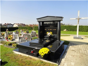 Absolute Black Granite Monument