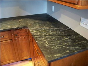 Aqua Grantique Gneiss Brushed Countertops