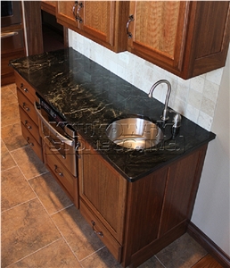 Aqua Grantique Polished Countertops